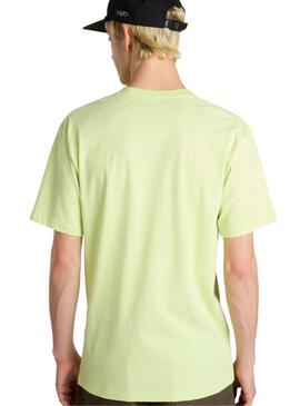 Camiseta Vans Times Up verde para hombre