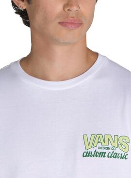 Camiseta Vans Shop Front blanco para hombre