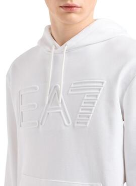 Sudadera Emporio Armani EA7 blanco para hombre