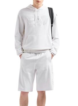 Sudadera Emporio Armani EA7 blanco para hombre