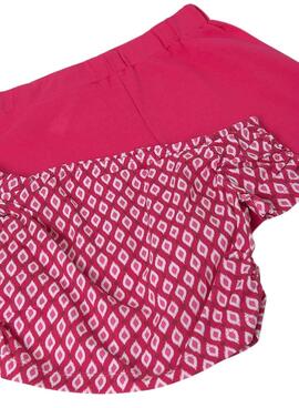 Conjunto Mayoral short y top estampado para niña