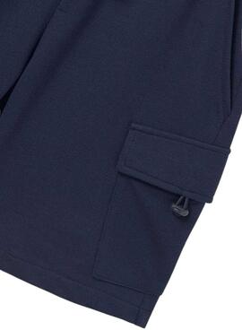 Bermuda Mayoral cargo de punto marino para niño