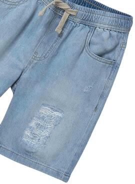Bermuda Mayoral denim rotos para niño