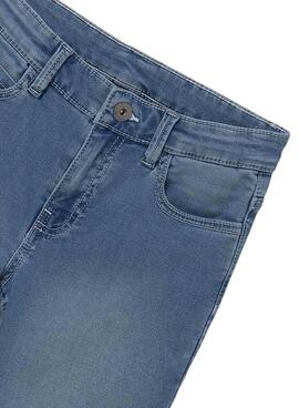 Bermuda vaquera  Mayoral soft azul medio niño