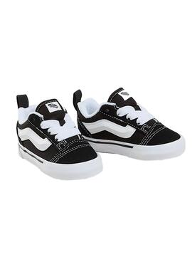 Zapatillas Vans Knu Skool baby negro y blanco