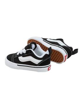 Zapatillas Vans Knu Skool baby negro y blanco