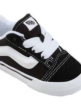 Zapatillas Vans Knu Skool baby negro y blanco