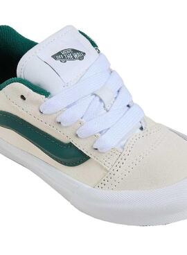 Zapatillas Vans Knu Skool retro beige y verde