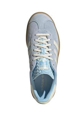 Zapatillas Adidas Gazelle Bold azul para mujer