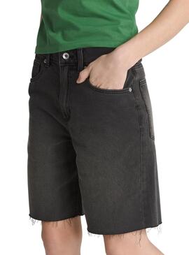 Bermudas Vans Sirelle negro para mujer