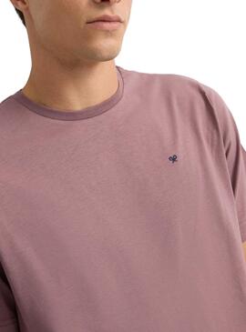 Camiseta Silbon Minilogo rosa para hombre