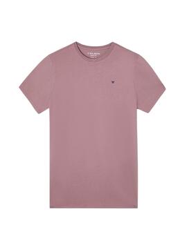 Camiseta Silbon Minilogo rosa para hombre