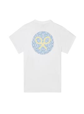 Camiseta Silbon Círculo blanco para hombre