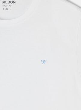 Camiseta Silbon Círculo blanco para hombre