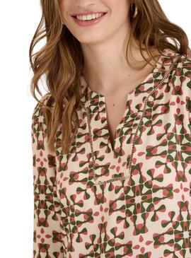 Vestido Naf Naf geométrico para mujer