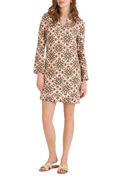 Vestido Naf Naf geométrico para mujer