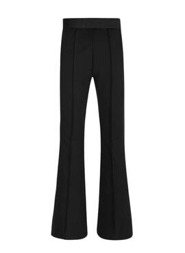 Pantalones Calvin Klein Flare negro para niña