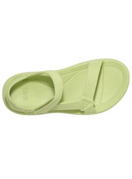 Sandalias Teva Hurricane Drift  verde para mujer  