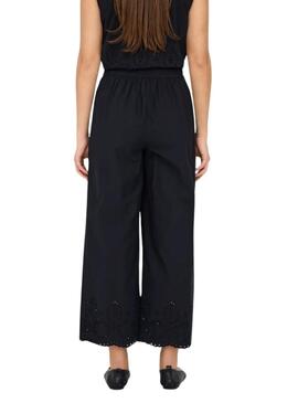 Pantalón Only Roxanne Culotte negro para mujer