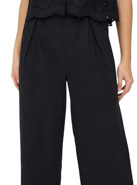 Pantalón Only Roxanne Culotte negro para mujer