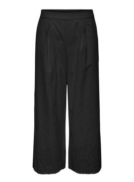 Pantalón Only Roxanne Culotte negro para mujer