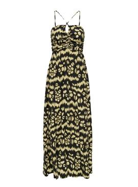 Vestido Only Zeven estampado largo para mujer