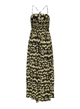 Vestido Only Zeven estampado largo para mujer