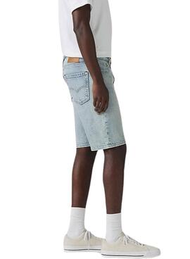 Bermuda vaquera Levis 405 standard lavado claro para hombre