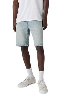 Bermuda vaquera Levis 405 standard lavado claro para hombre