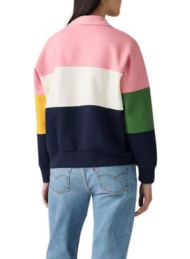 Sudadera Levis Popover multicolor para mujer