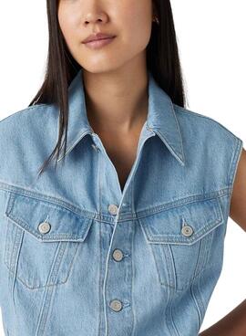 Vestido Levis denim Iconic para mujer