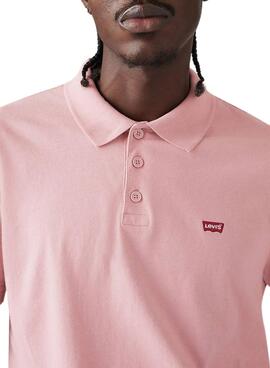 Polo Levis Housemark rosa para hombre