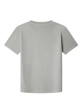 Camiseta Pepe Jeans Charles gris para niño