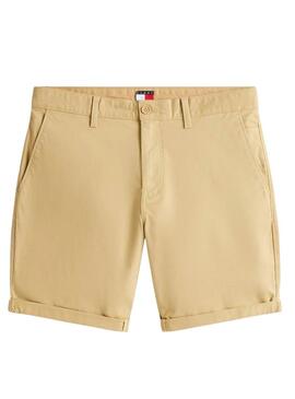 Bermudas Tommy Jeans Scanton  beige para hombre 