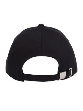  Gorra Calvin Klein Jeans Monologo negro para hombre 