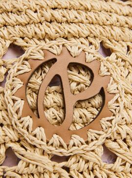 Bolso  Pepe Jeans Enid rafia para mujer