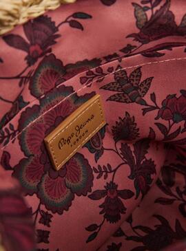 Bolso  Pepe Jeans Enid rafia para mujer