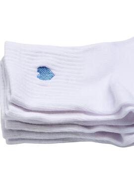 Pack 3 Calcetines Pieces Mova blanco para mujer