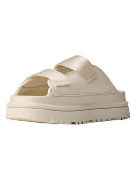 Sandalias UGG GoldenGlow Slide beige niña y niño
