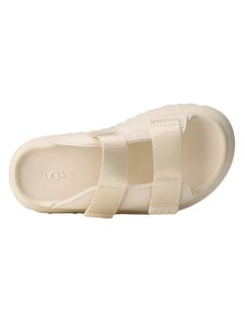 Sandalias UGG GoldenGlow Slide beige niña y niño