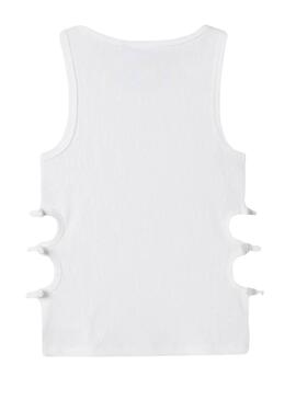 Camiseta Name It Holutti blanco para niña