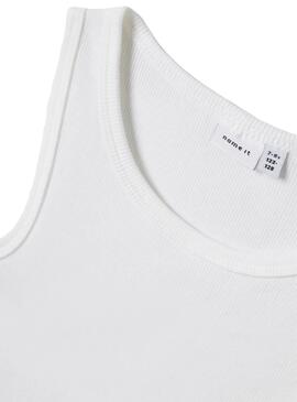 Camiseta Name It Holutti blanco para niña