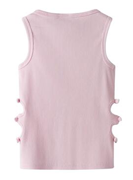 Camiseta Name It Holutti rosa para niña