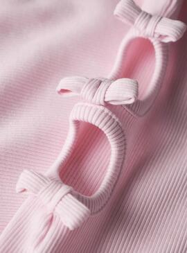 Camiseta Name It Holutti rosa para niña