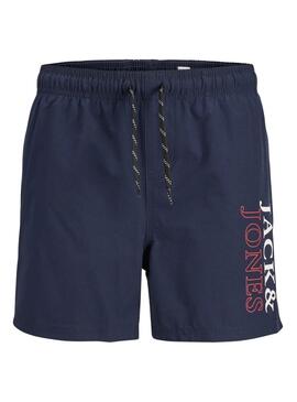 Bañador Jack and Jones Maui Double azul para niño