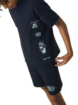 Bermuda Name It Henlo Regular marino para niño