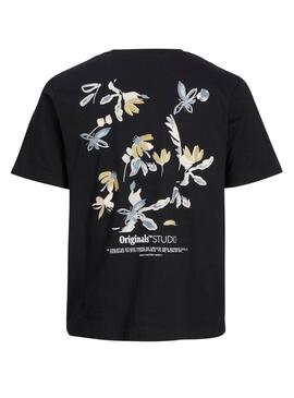 Camiseta Name It Varenna Painted negro para niño