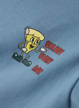 Camiseta Name It David Regular azul para niño