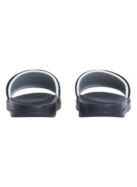  Chanclas Calvin Klein Jeans Slide Monogram negro para hombre 