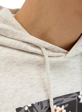 Sudadera Jack and Jones Hawaii Shape gris para hombre